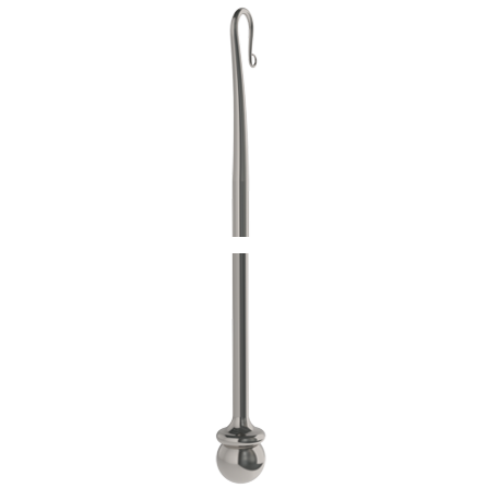ball & collar draw rod
