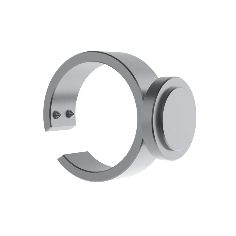 optional bracket band & thumb wheel