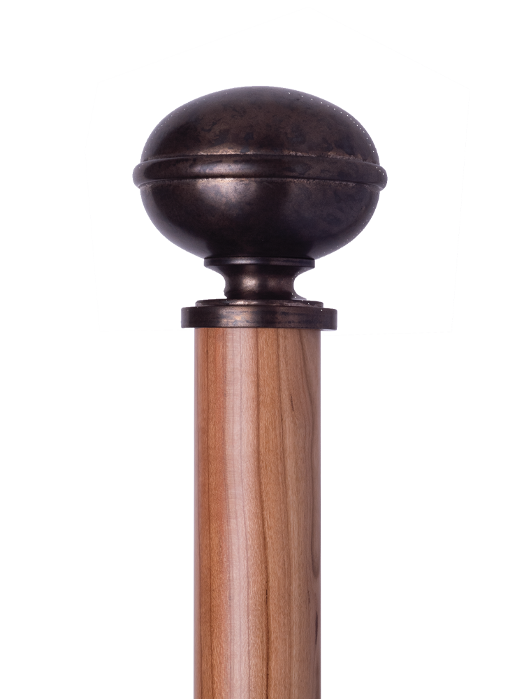 squat ball finial