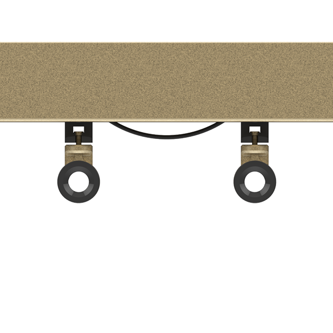 ripplefold metalcoat roller